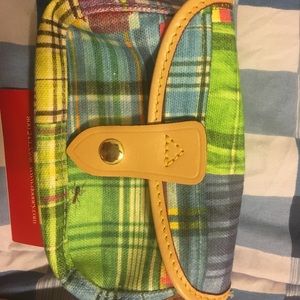 NWT D & B flap wristlet